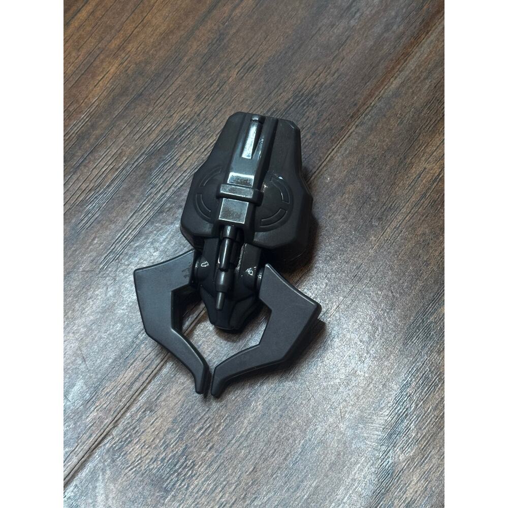 Vintage Power Rangers Wild Force Black Spin Morph PR 2002 Bandai Black Accessory